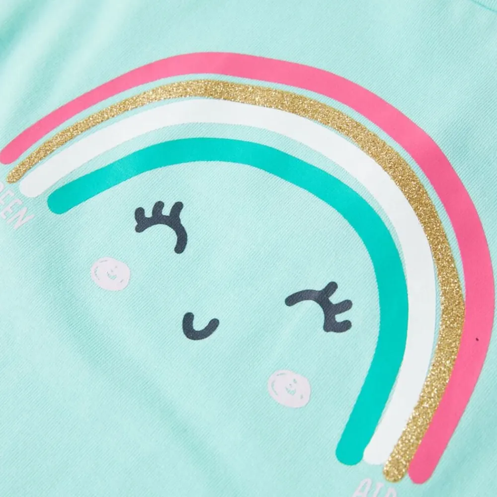vidaXL Ropa Y Accesorios-Camiseta infantil verde claro 92