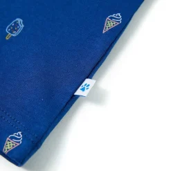 vidaXL Ropa Y Accesorios-Camiseta sin mangas infantil azul oscuro 128