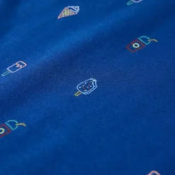 vidaXL Ropa Y Accesorios-Camiseta sin mangas infantil azul oscuro 128