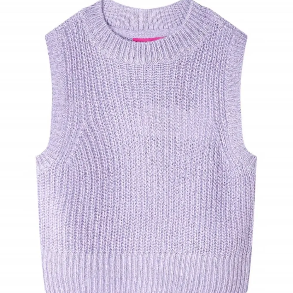 vidaXL Ropa Y Accesorios-Chaleco infantil de punto color lila claro 92