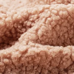 vidaXL Chaqueta infantil con capucha pelo sintético borreguito coñac claro 92 Co&ntilde;ac Best