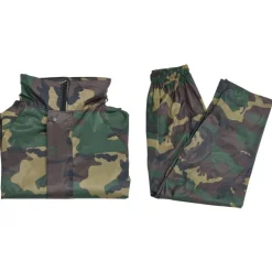 vidaXL Ropa Y Accesorios-Chubasquero impermeable pantalón sudadera hombre camuflaje M