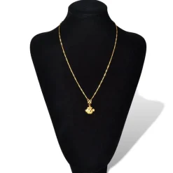 vidaXL Salud Y Belleza-Expositor De Joyas En Forma De Busto Negro - 2Piezas - 23X11,5X30cm