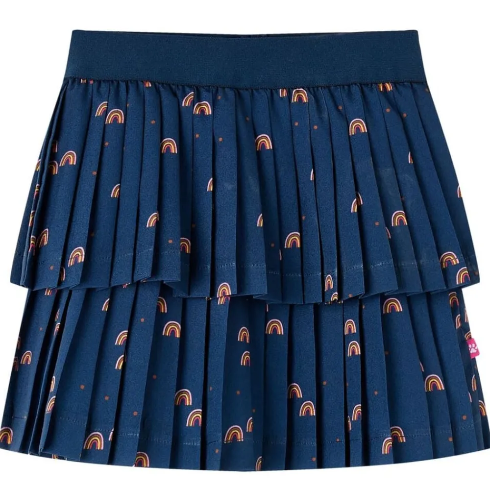 vidaXL Ropa Y Accesorios-Falda infantil azul marino 104