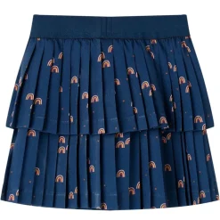 vidaXL Ropa Y Accesorios-Falda infantil azul marino 104