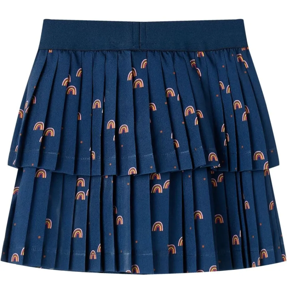 vidaXL Ropa Y Accesorios-Falda infantil azul marino 104