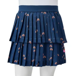 vidaXL Ropa Y Accesorios-Falda infantil azul marino 104