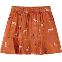 vidaXL Ropa Y Accesorios-Falda infantil color coñac 104