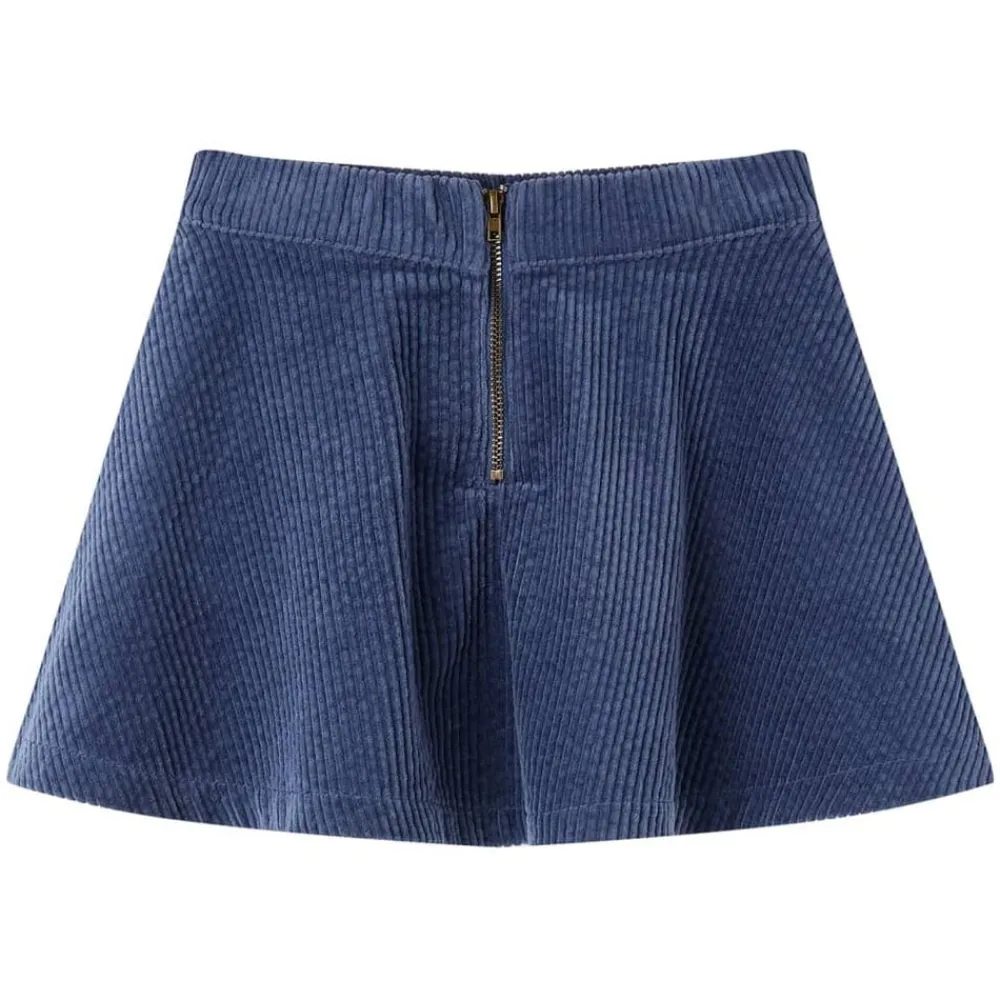 vidaXL Ropa Y Accesorios-Falda infantil con bolsillos pana 92