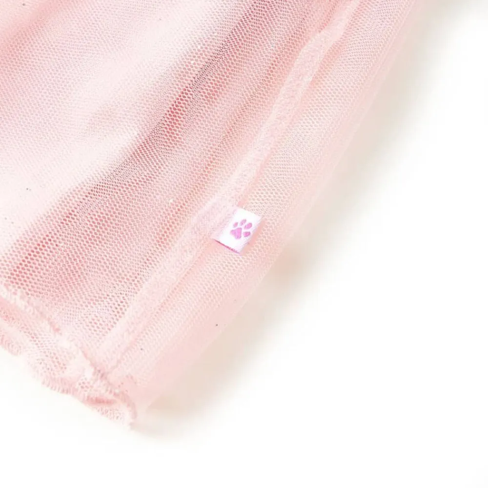 vidaXL Ropa Y Accesorios-Falda infantil con tul rosa claro 92