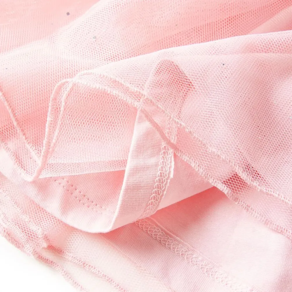 vidaXL Ropa Y Accesorios-Falda infantil con tul rosa claro 92