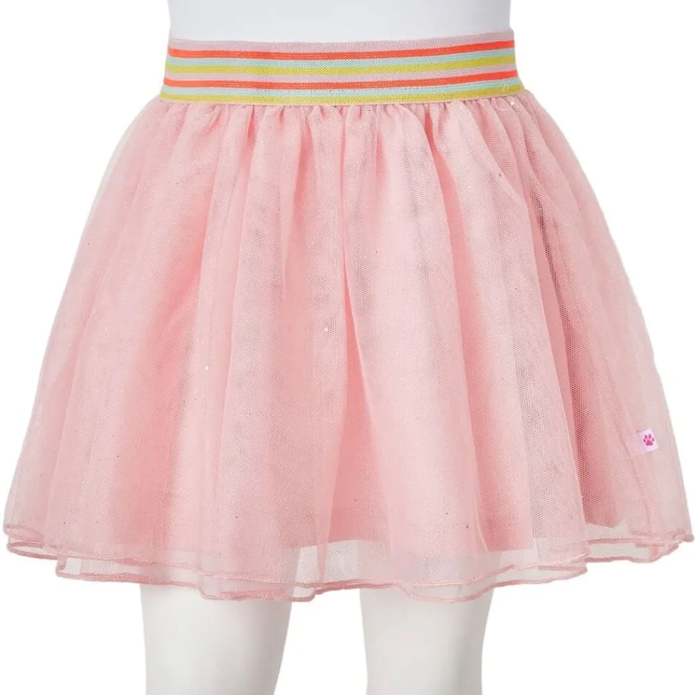 vidaXL Ropa Y Accesorios-Falda infantil con tul rosa claro 92
