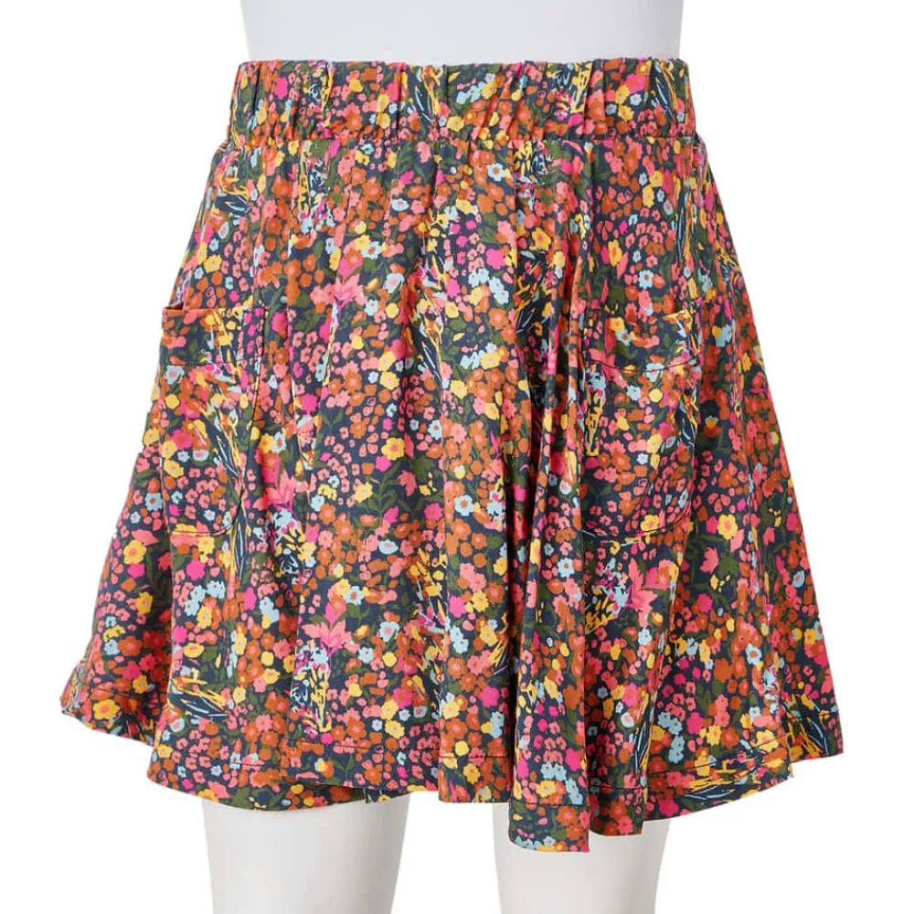 vidaXL Ropa Y Accesorios-Falda infantil multicolor 92