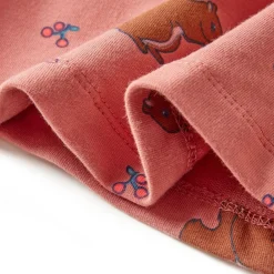 vidaXL Ropa Y Accesorios-Falda infantil rosa palo 116