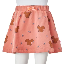 vidaXL Ropa Y Accesorios-Falda infantil rosa palo 116