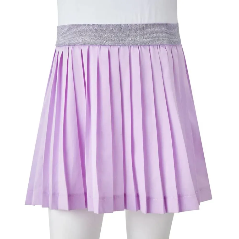vidaXL Falda plisada infantil color 104 Lila Sale