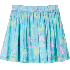 vidaXL Ropa Y Accesorios-Falda plisada infantil color aguamarina claro 116
