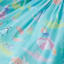 vidaXL Ropa Y Accesorios-Falda plisada infantil color aguamarina claro 116