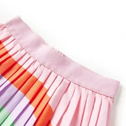 vidaXL Ropa Y Accesorios-Falda plisada infantil rosa claro 92