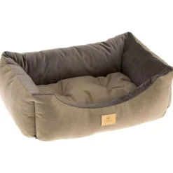 Ferplast Productos Para Mascotas-Cama para perros y gatos Chester 80 marrón