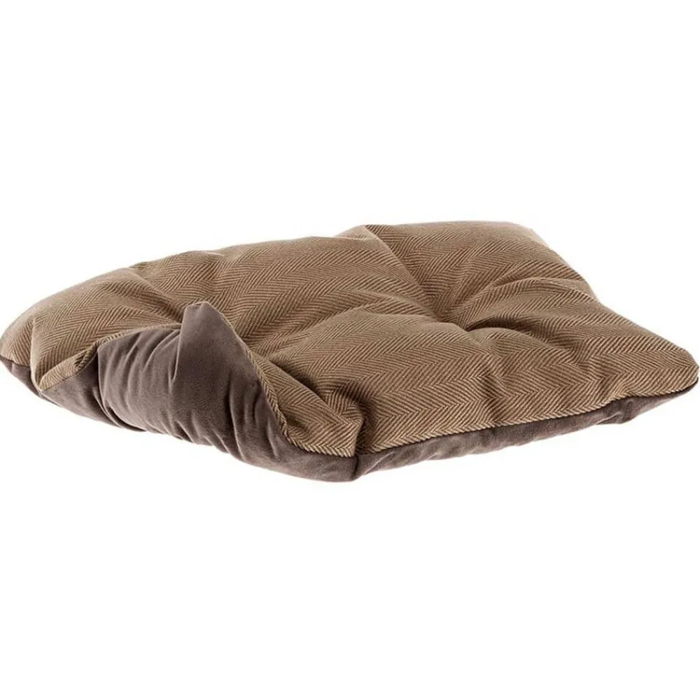 Ferplast Productos Para Mascotas-Cama para perros y gatos Chester 80 marrón