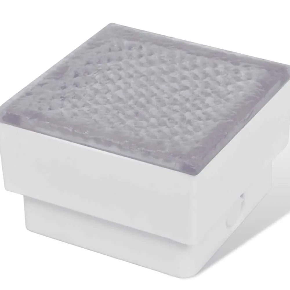vidaXL Foco LED empotrable para el exterior, 100 x 100 x 68 mm Hot
