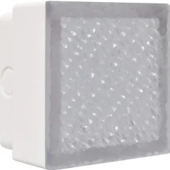 vidaXL Foco LED empotrable para el exterior, 100 x 100 x 68 mm Hot