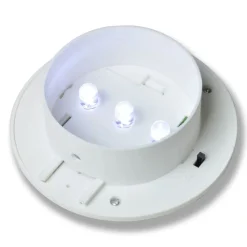 vidaXL Iluminación-Foco solar para vallas de jardín, 6 unidades