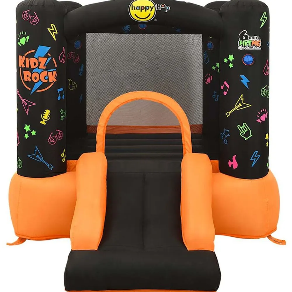 Happy Hop Castillo hinchable con tobogán PVC 210x280x170 cm Clearance