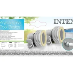 INTEX Adaptadores B 2 unidades para mangueras de 32 mm a 38 mm Hot