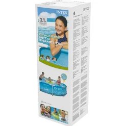 INTEX Piscina Y Spa-Beachsidede Piscina con estructura de metal 305x76 cm