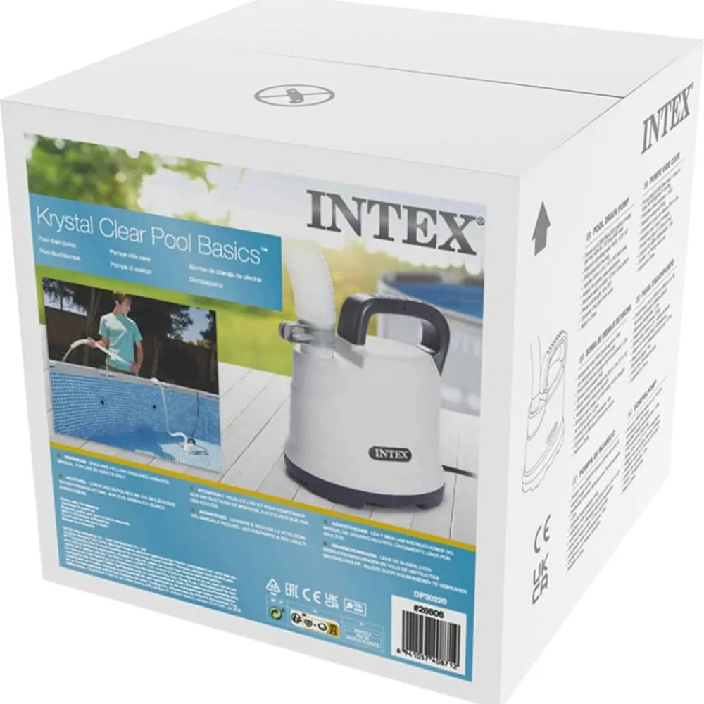 INTEX Bomba de drenaje de piscina 3595 l/h New