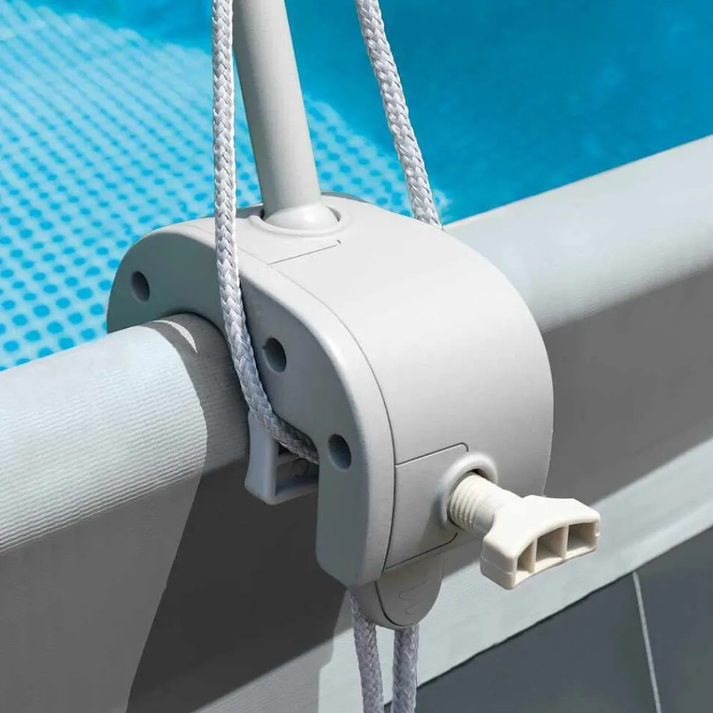 INTEX Piscina Y Spa-Capota de piscina gris claro