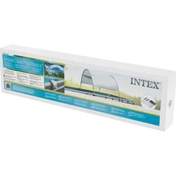 INTEX Piscina Y Spa-Capota de piscina gris claro