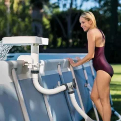 INTEX Cascada de piscina LED multicolor Best