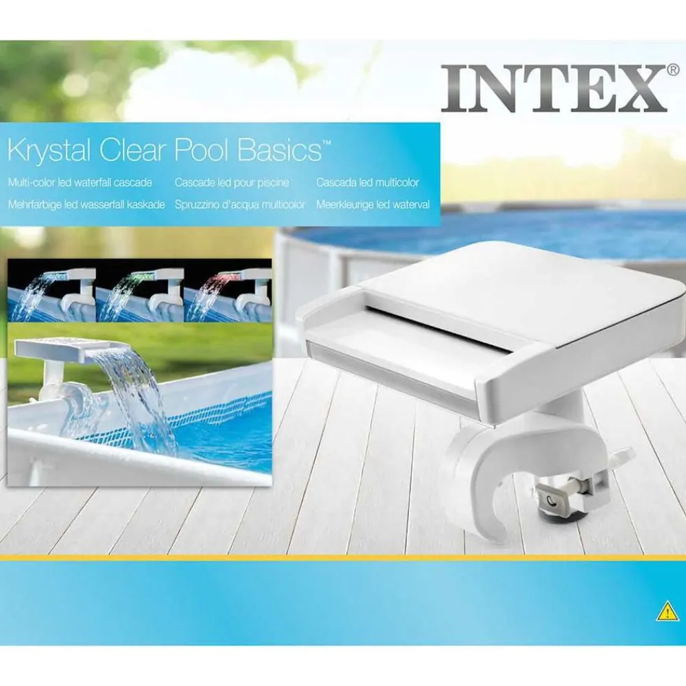 INTEX Cascada de piscina LED multicolor 28090 Sale