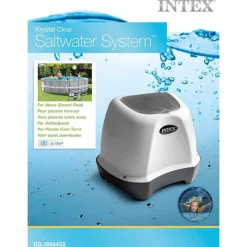 INTEX Clorador salino Krystal Clear 12 V Best