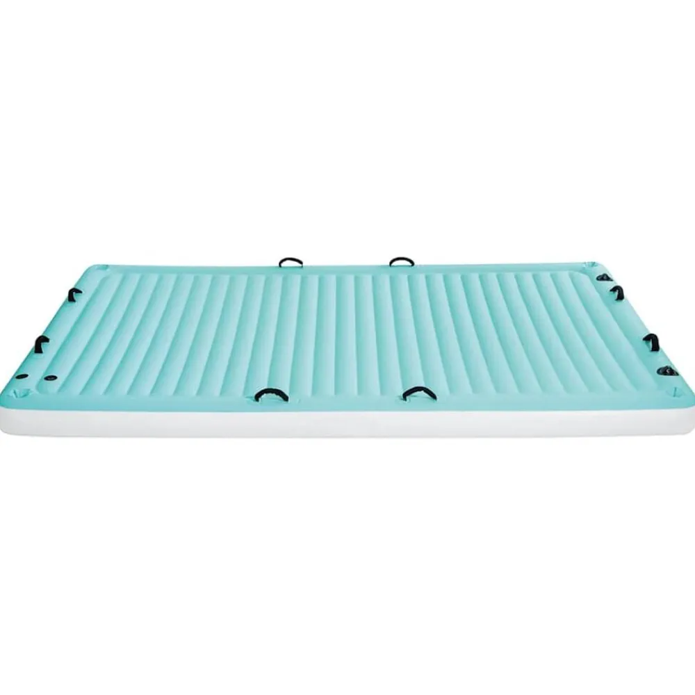 INTEX Piscina Y Spa-Colchoneta de piscina inflable vinilo azul 310x183 cm
