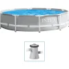 INTEX Conjunto de piscina Prism Frame Premium 305x76 cm Best