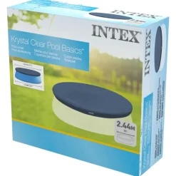 INTEX Piscina Y Spa-Cubierta de piscina redonda 244 cm 28020