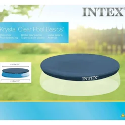 INTEX Cubierta de piscina redonda 396 cm Clearance