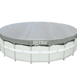 INTEX Cubierta de piscina Deluxe redonda 488 cm New