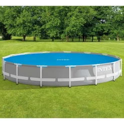 INTEX Cubierta de piscina solar cm polietileno azul 448 cm Discount