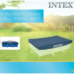 INTEX Piscina Y Spa-Cubierta de piscina rectangular 300x200 cm
