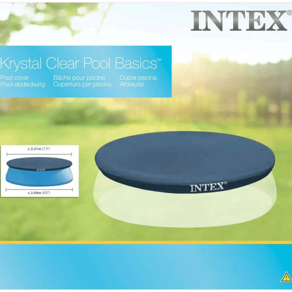 INTEX Cubierta de piscina redonda 244 cm Sale