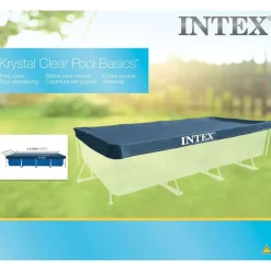 INTEX Piscina Y Spa-Cubierta de piscina rectangular 450x220 cm