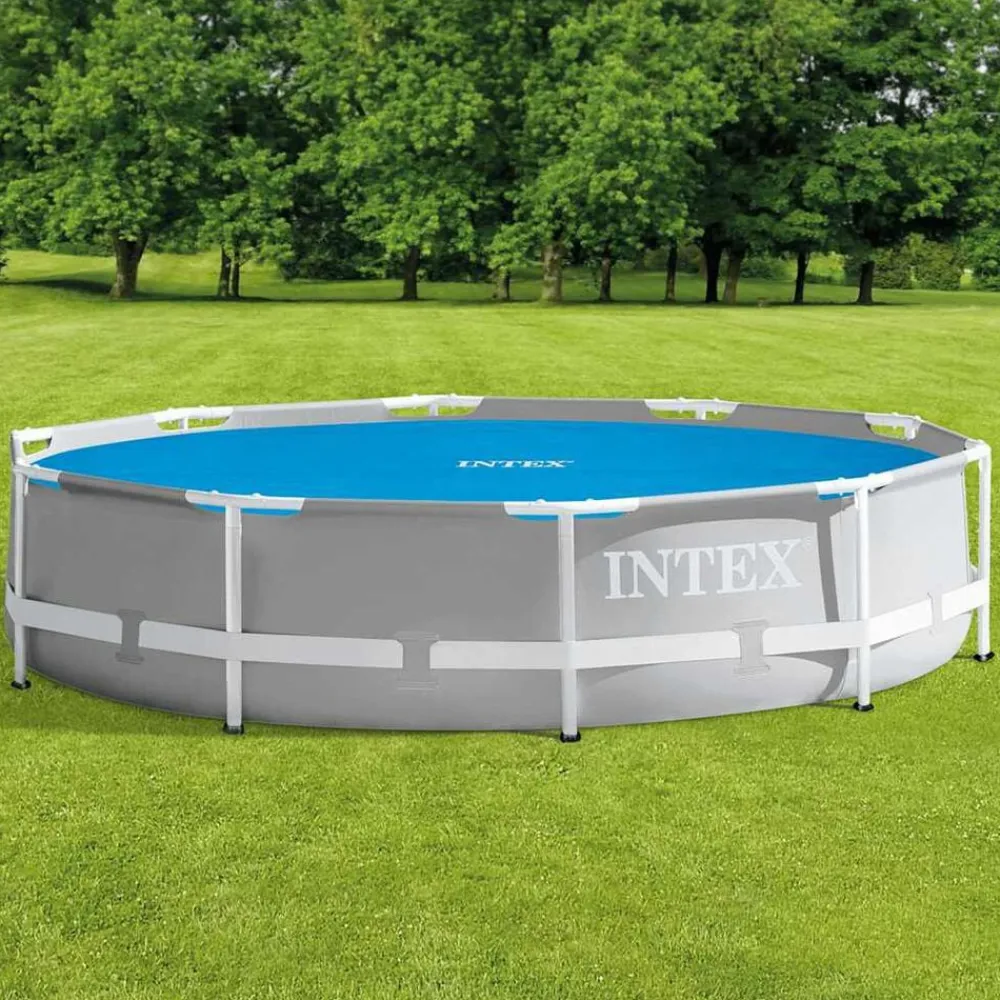 INTEX Piscina Y Spa-Cubierta de piscina solar polietileno azul 290 cm