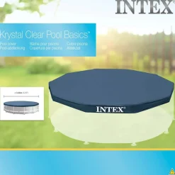 INTEX Piscina Y Spa-Cubierta de piscina redonda 366 cm