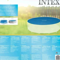INTEX Piscina Y Spa-Cubierta solar de piscina redonda 305 cm