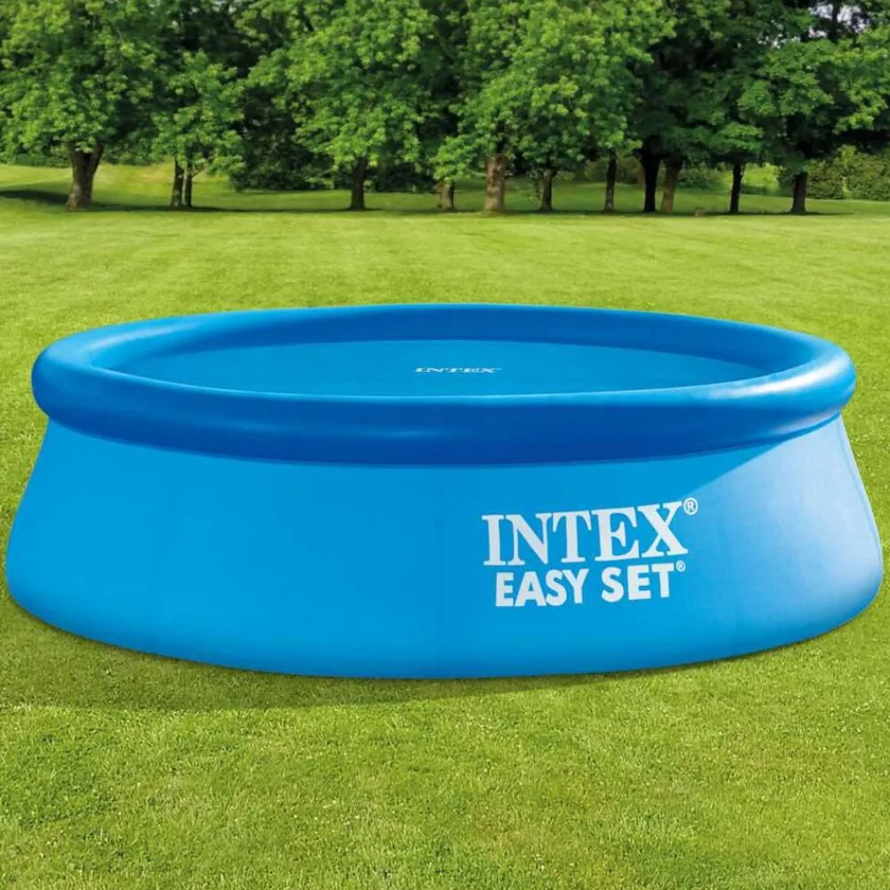 INTEX Piscina Y Spa-Cubierta solar de piscina redonda 244 cm